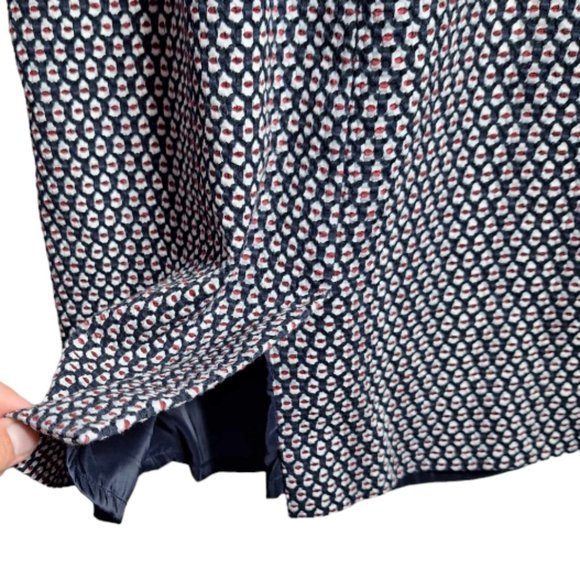 J. Crew Cap Sleeve Matelasse Sheath Dress Size 0 - Picture 7 of 10